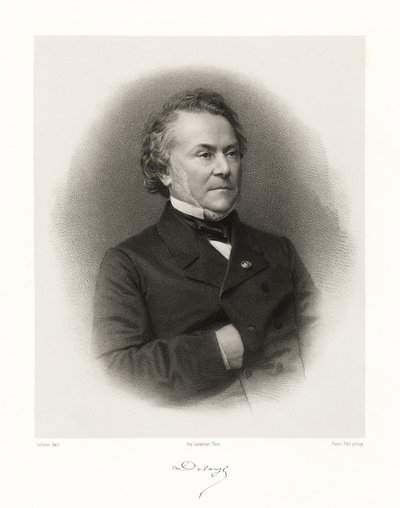 Claude Alphonse Delangle by Jean Baptiste Adolphe Lafosse